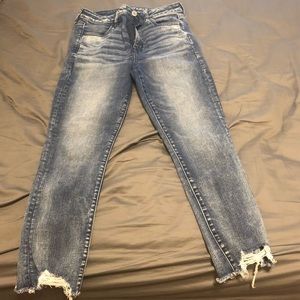 American Eagle cropped jeggings